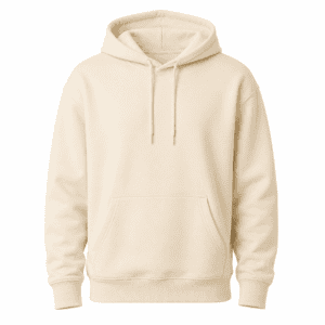 Premium Cream Oversized Hoodie for Men