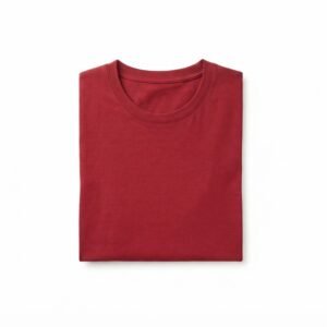 Signature Premium Athletic-Fit Red T-Shirt